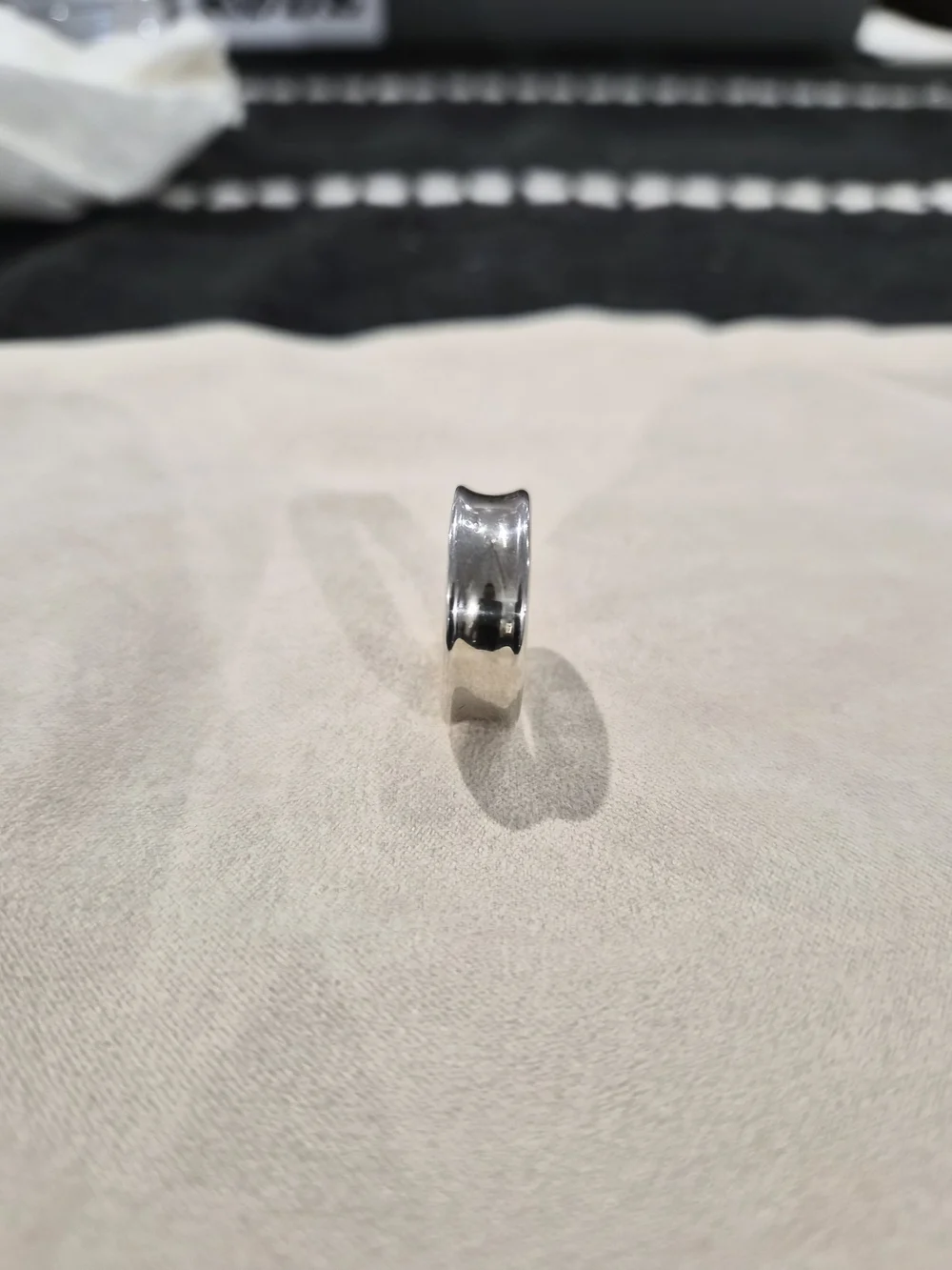 Tiffany & Co. (925) Sterling Silver '1837' Ring - Size 6